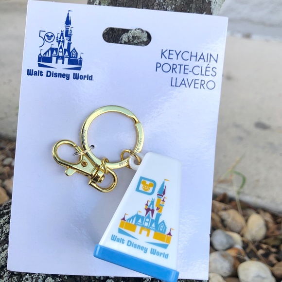 Disney Other 222 Walt Disney World 50th Anniversary Vault Keychain